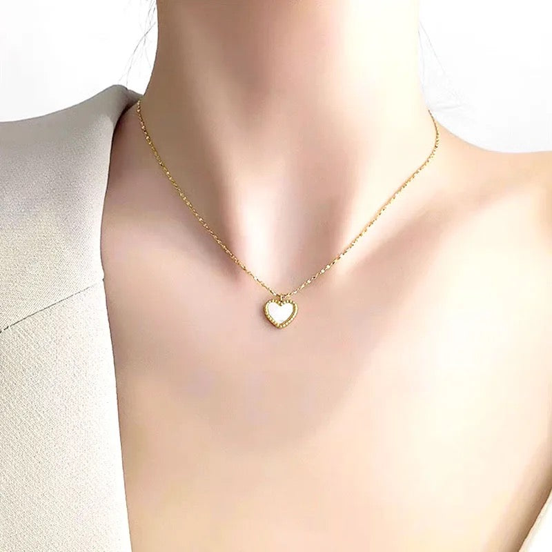 Golden Embrace Pendant Necklace