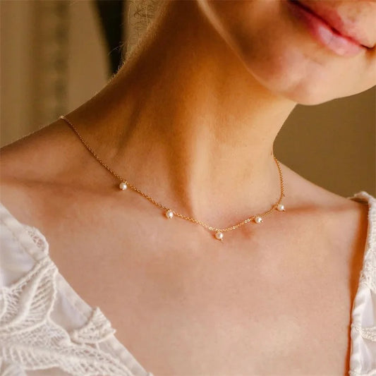 Pearl Enchantment Chocker Necklace