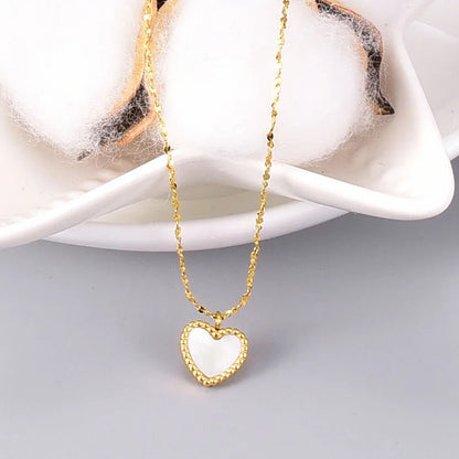 Golden Embrace Pendant Necklace