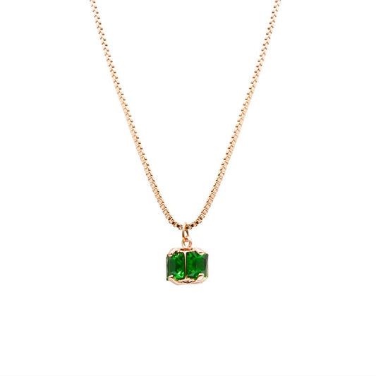 Verdant Grace Pendant Necklace