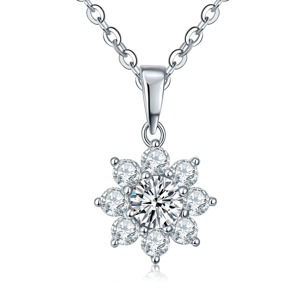 Vogue Moissanite Pendant Necklace